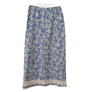 Vintage Lilly Pulitzer Lady Bug Picnic Maxi Skirt Sz 8